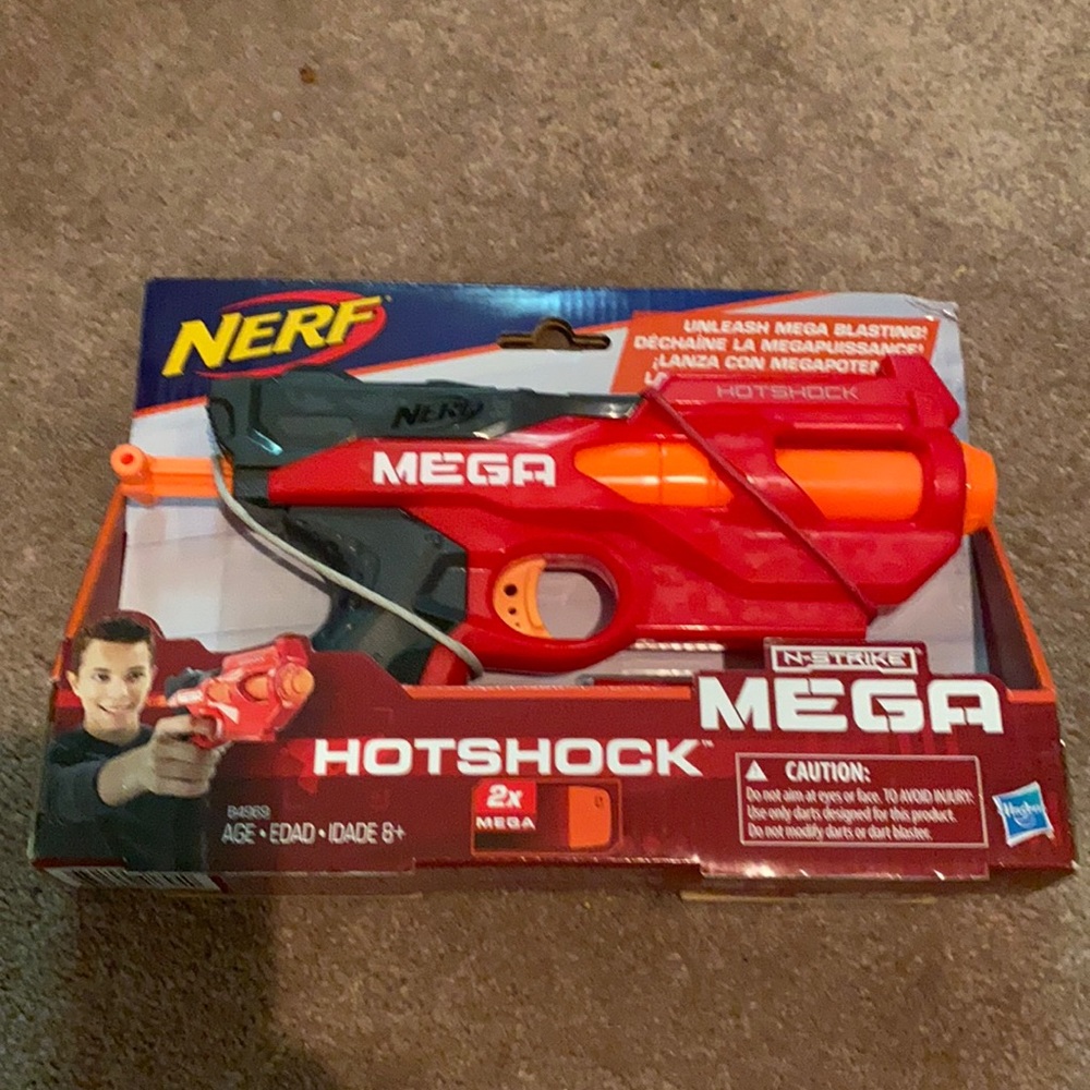 NEW - Nerf- N-Strike HotShock Blaster
